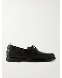 Officine Creative - Balfron Leather Boat Shoes - Lyst