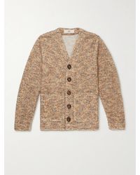 Séfr Gote Embroidered Woven Cardigan - Brown