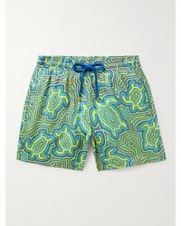 Vilebrequin - Mahina Straight-leg Mid-length Recycled Swim Shorts - Lyst