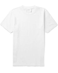 FRAME - Cotton-jersey T-shirt - Lyst