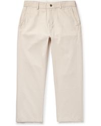 Corridor NYC - Straight-Leg Cotton-Canvas Trousers - Lyst