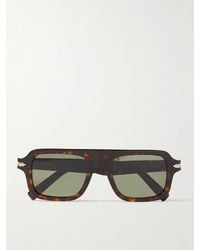 Dior - Diorblacksuit N2i Square-frame Tortoiseshell Acetate Sunglasses - Lyst