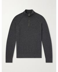 ZEGNA - Oasi Cashmere Half-Zip Sweater - Lyst
