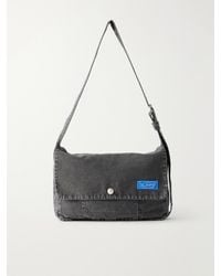 mfpen - Postman Logo-Appliquéd Canvas Messenger Bag - Lyst