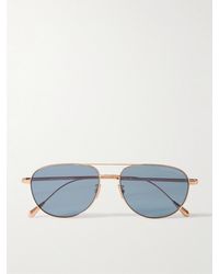 Cutler and Gross - Occhiali Da Sole Con Finitura Rosa Stile Aviator 0002 - Lyst