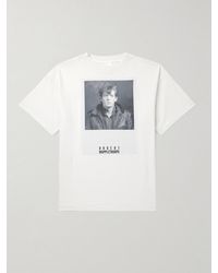 SAINT Mxxxxxx - Robert Mapplethorpe Printed Cotton-Jersey T-Shirt - Lyst