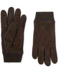Hestra Leather Fredrik Gloves in Black for Men Mens Accessories Gloves 