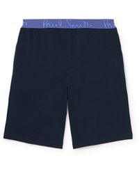 Paul Smith - Straight-leg Cotton And Modal-blend Jersey Pyjama Shorts - Lyst