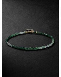 JIA JIA - Emerald Beaded Bracelet - Lyst