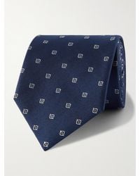 Brioni - Krawatte aus Seiden-Jacquard - Lyst