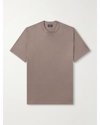 Brioni - Cotton-Jersey T-Shirt - Lyst