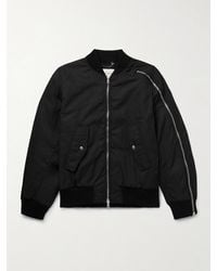 Dries Van Noten - Zip-Detailed Shell Bomber Jacket - Lyst