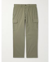 MR P. - Edward Straight-Leg Organic Cotton-Blend Ripstop Cargo Trousers - Lyst