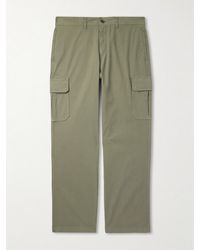 MR P. - Edward Straight-Leg Organic Cotton-Blend Ripstop Cargo Trousers - Lyst
