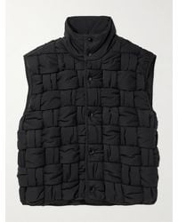 Bottega Veneta - Quilted Shell Gilet - Lyst