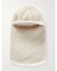 Jacquemus - Logo-embroidered Brushed-knit Balaclava - Lyst