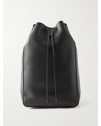 Tom Ford - T Line Leather Drawstring Backpack - Lyst