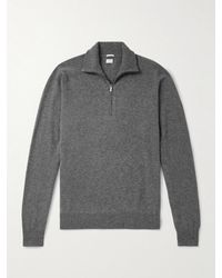 Massimo Alba - Lima Cashmere Half-Zip Sweater - Lyst