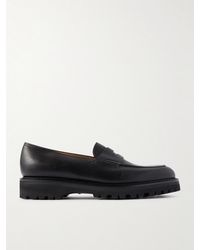 John Lobb - Lopez New Standard Leather Penny Loafers - Lyst