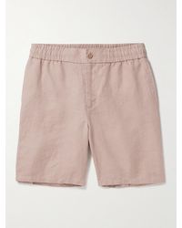 Orlebar Brown - Shorts slim-fit in lino Cornell - Lyst