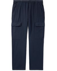 Barena - Straight-Leg Cotton-Twill Cargo Trousers - Lyst