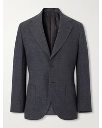 Kaptain Sunshine - Wool, Linen And Hemp-Blend Woven Suit Jacket - Lyst