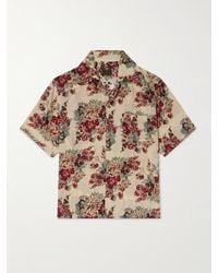 Kapital - Camicia Stampata Con Colletto Aperto - Lyst