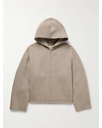 Acne Studios - Doveria Double-faced Wool And Cashmere-blend Felt Hooded Jacket - Lyst