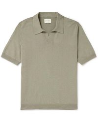 Norse Projects - Leif Linen And Cotton-blend Polo Shirt - Lyst