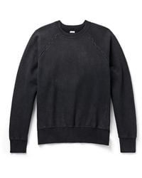 A.PRESSE - Vintage Cotton-Jersey Sweatshirt - Lyst