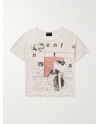 Enfants Riches Deprimes - Pharmacist's Daughter Printed Cotton-jersey T-shirt - Lyst