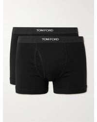 Tom Ford - Two-Pack Stretch-Cotton Jersey Boxer Briefs - Lyst
