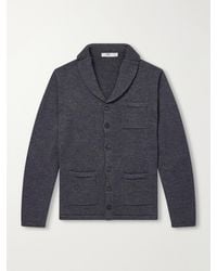 Inis Meáin - Merino Wool And Linen-Blend Cardigan - Lyst