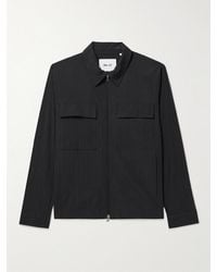 NN07 - Alban 5721 Jacke aus Seersucker aus einer Biobaumwollmischung - Lyst