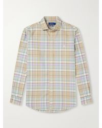 Polo Ralph Lauren - Logo-Embroidered Checked Cotton-Oxford Shirt - Lyst