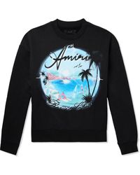 Amiri Chaos Sweatshirt in Black for Men | Lyst Amiri Chaos Sweatshirt in Black for Men | Lyst