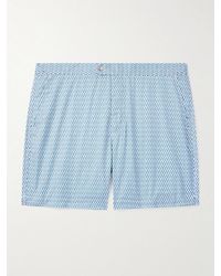 MR P. - Straight-Leg Mid-Length Printed Swim Shorts - Lyst