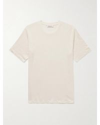 Orlebar Brown - Ob Standard Linen-Blend Jersey T-Shirt - Lyst