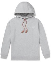 Loewe - Leather Tassel Hoodie, Long Sleeves, 100% Cotton, Size: Small - Lyst