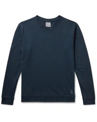 Onia - Garment-dyed Cotton-jersey Sweatshirt - Lyst
