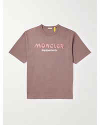 Moncler Genius - Salehe Bembury Logo-Print Cotton-Jersey T-Shirt - Lyst