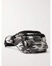 Balenciaga - Marsupio in nylon con stampa camouflage Explorer - Lyst