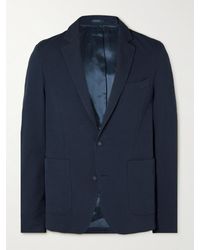 Officine Generale - Nehemiah Cotton-seersucker Suit Jacket - Lyst