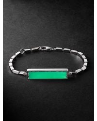 Suzanne Kalan - 18-Karat, Chalcedony And Diamond Bracelet - Lyst