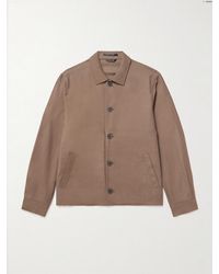 Sunspel - Virgin Wool-twill Jacket - Lyst