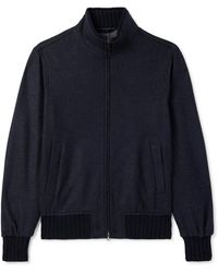 Thom Sweeney - Cashmere-Blend Felt Bomber Jacket - Lyst