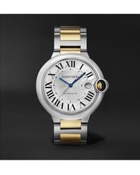 Cartier - Ballon Bleu De Automatic 42mm Stainless Steel And 18-karat Gold Watch - Lyst