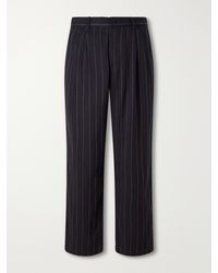 Kardo - Antonio Straight-Leg Embroidered Cotton Trousers - Lyst