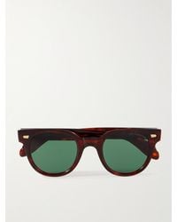 Cutler and Gross - 1392 Round-frame Tortoiseshell Acetate Sunglasses - Lyst