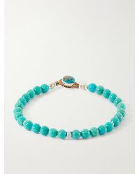 Mikia - Circle 8 Sterling, And Shell Beaded Bracelet - Lyst